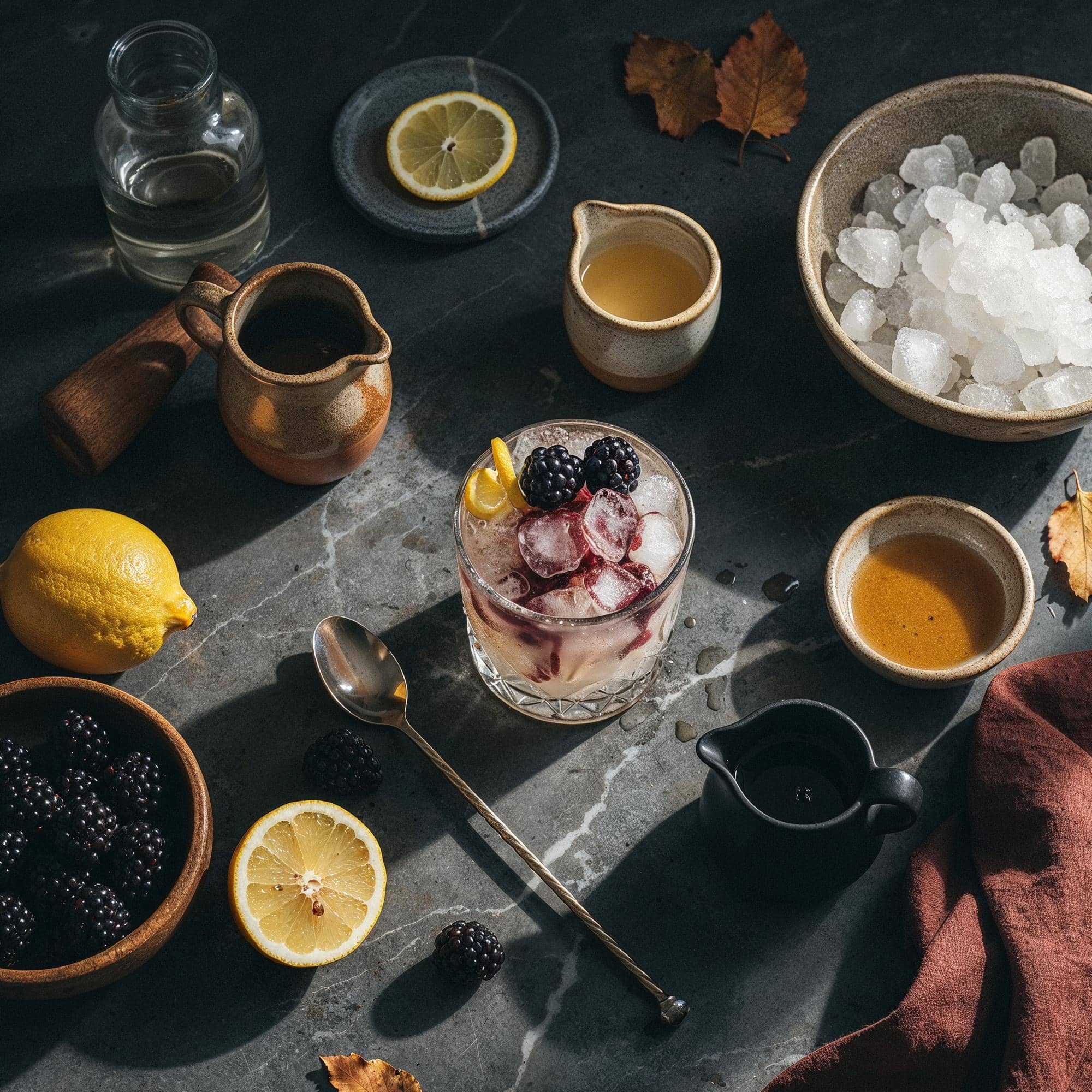 Ingredienser för Bramble
