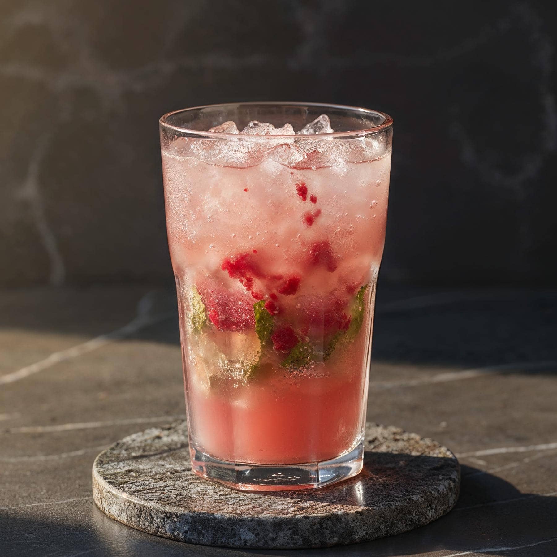 Hallonmojito