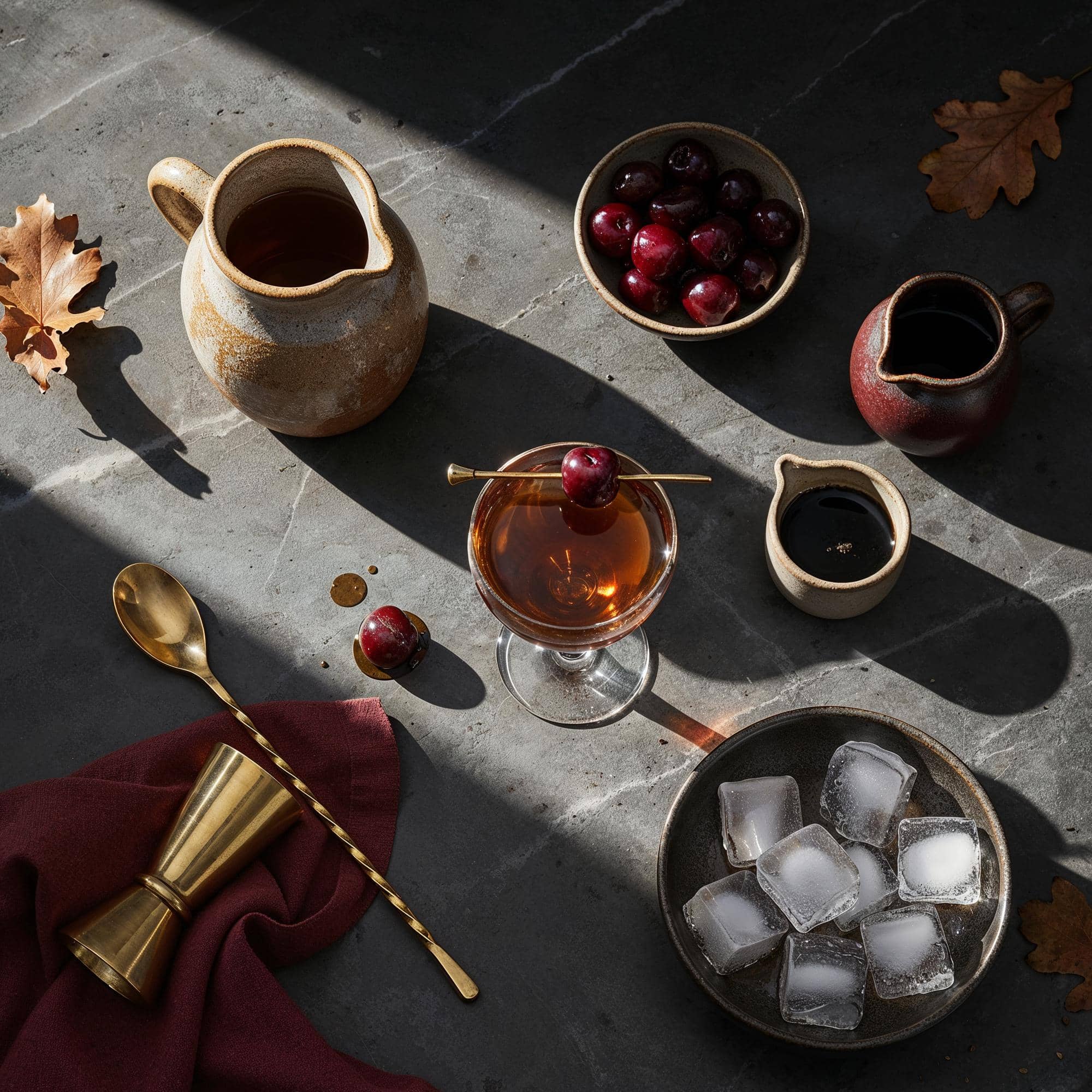 Ingredienser för Manhattan