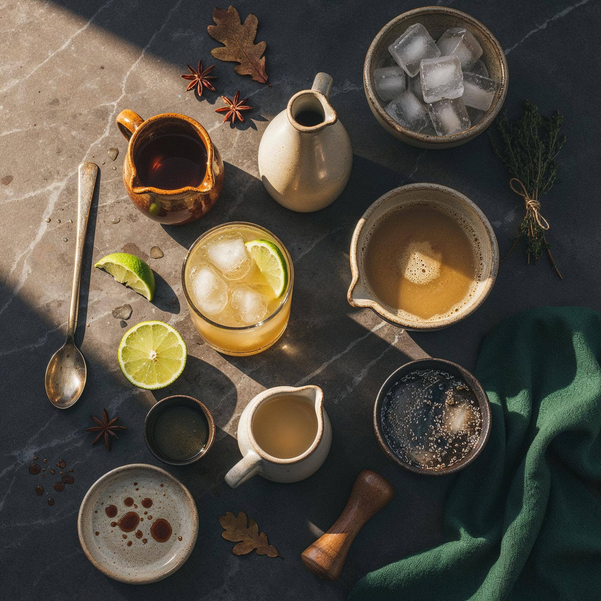 Ingredienser för Algonquin Cooler