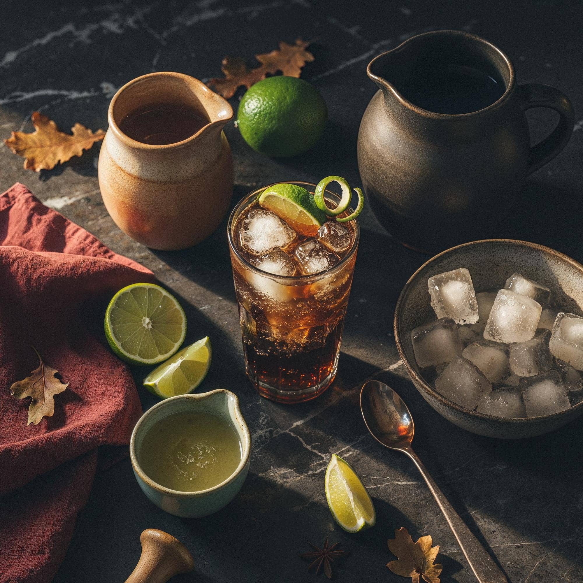 Ingredienser för Cuba Libre