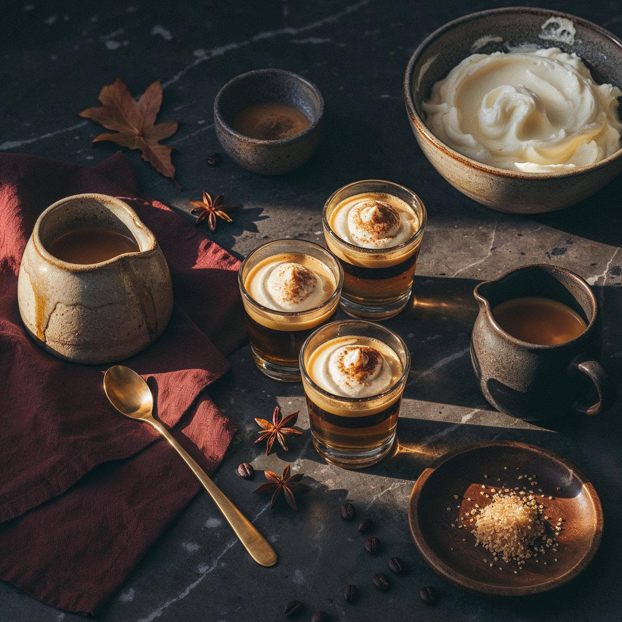 Ingredienser för Galliano Hot Shot