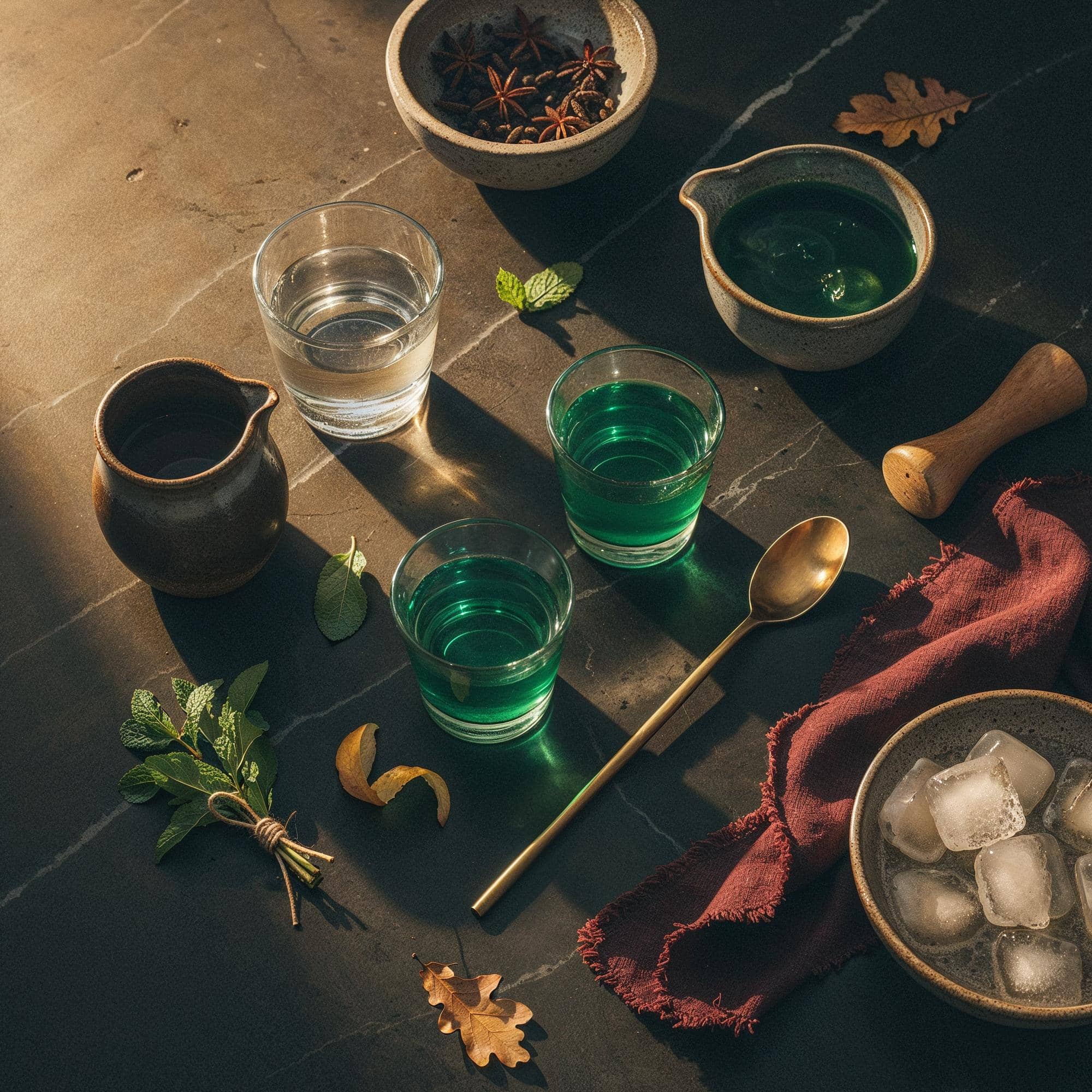 Ingredienser för Gröna Hissen