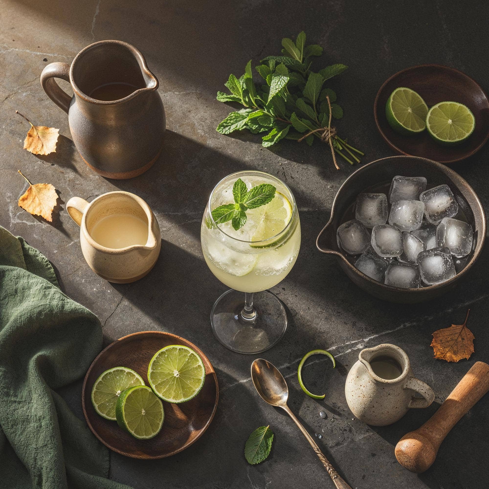 Ingredienser för Hugo Spritz