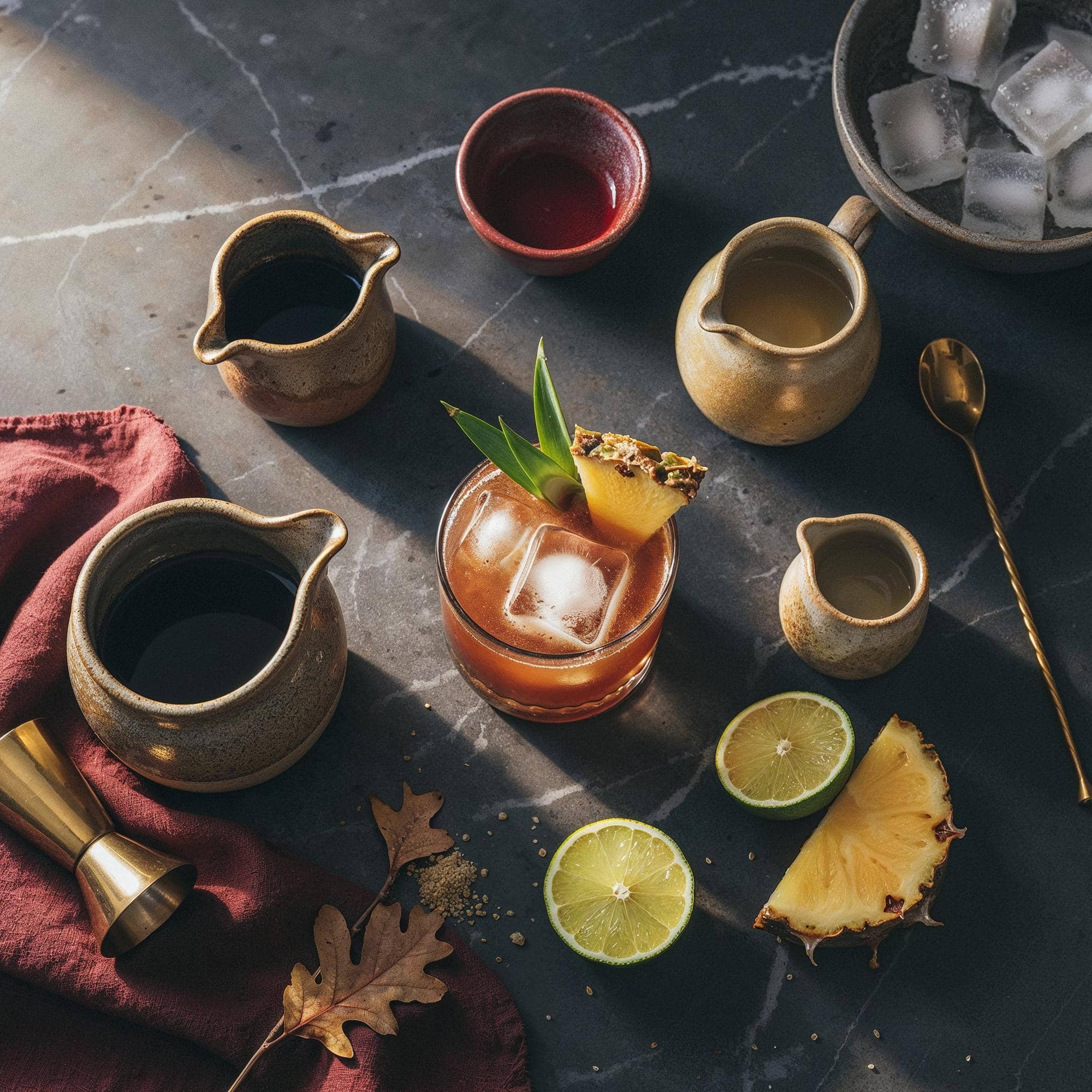 Ingredienser för Jungle Bird