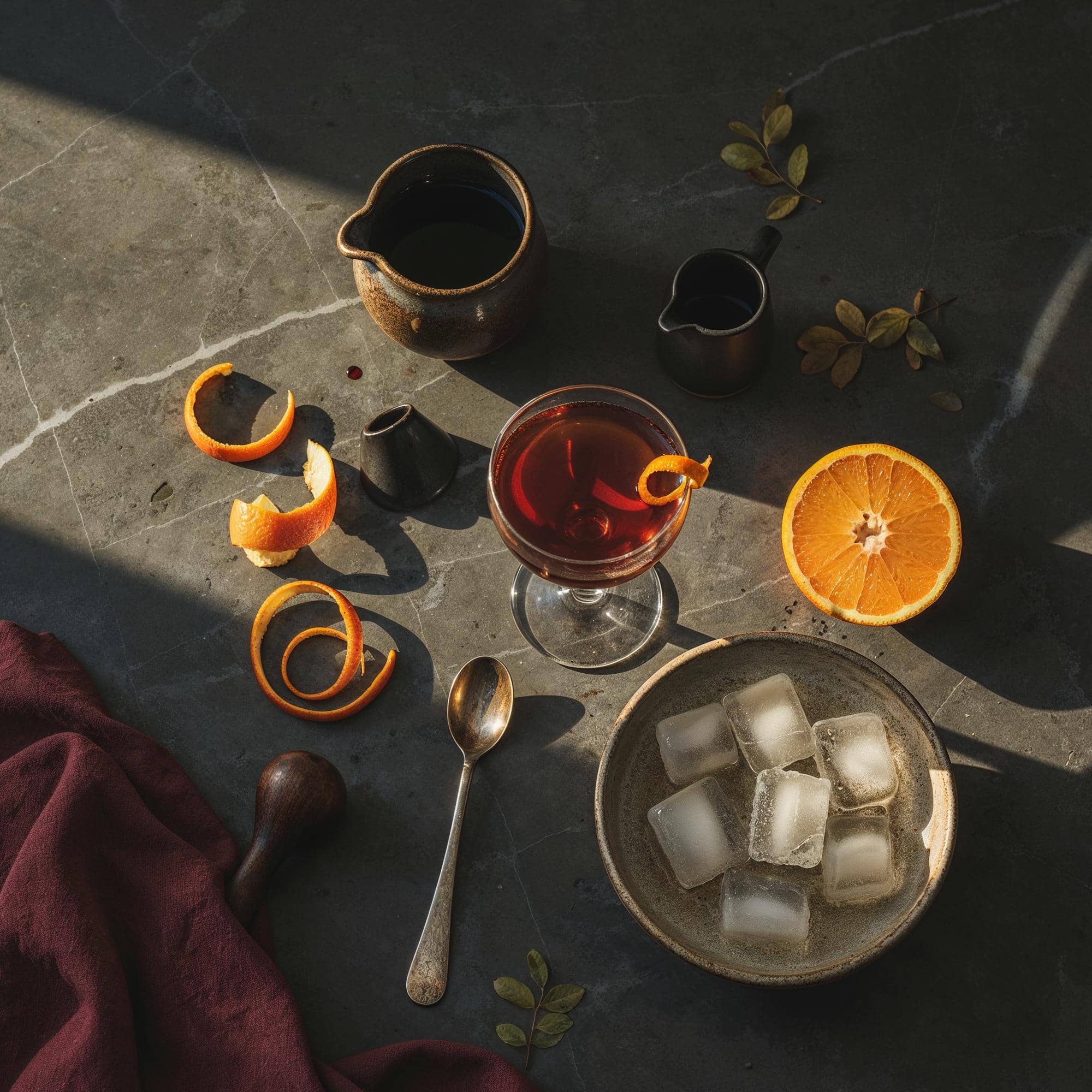 Ingredienser för Martini Rosso