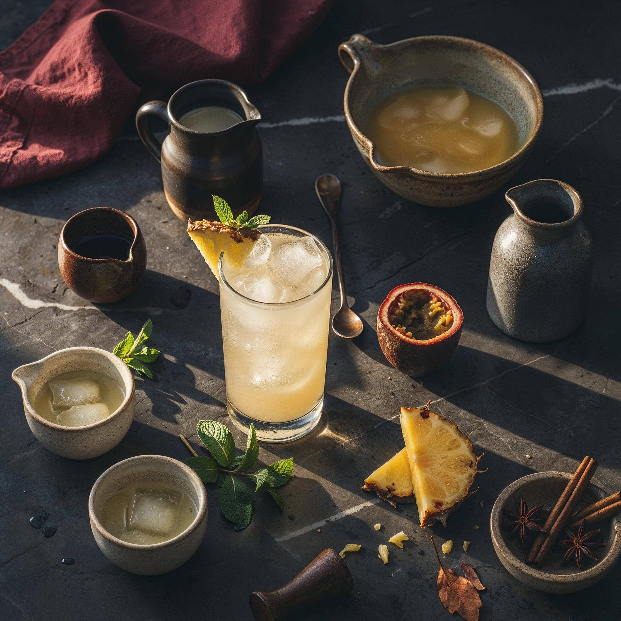 Ingredienser för Vodka Exotic