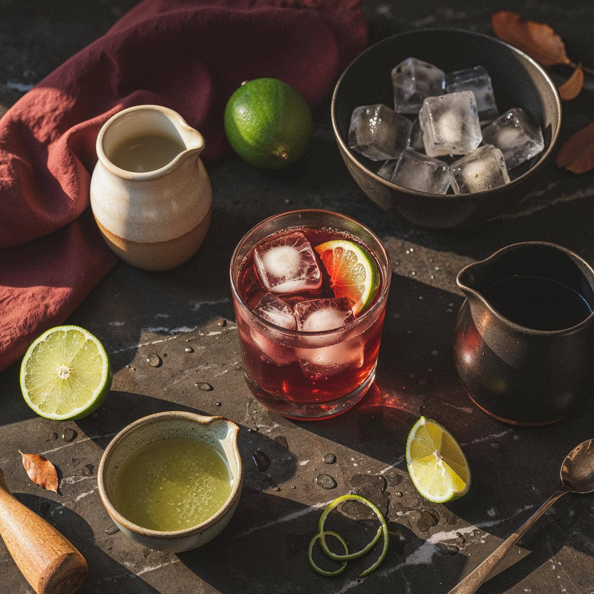 Ingredienser för Vodka Tranbär