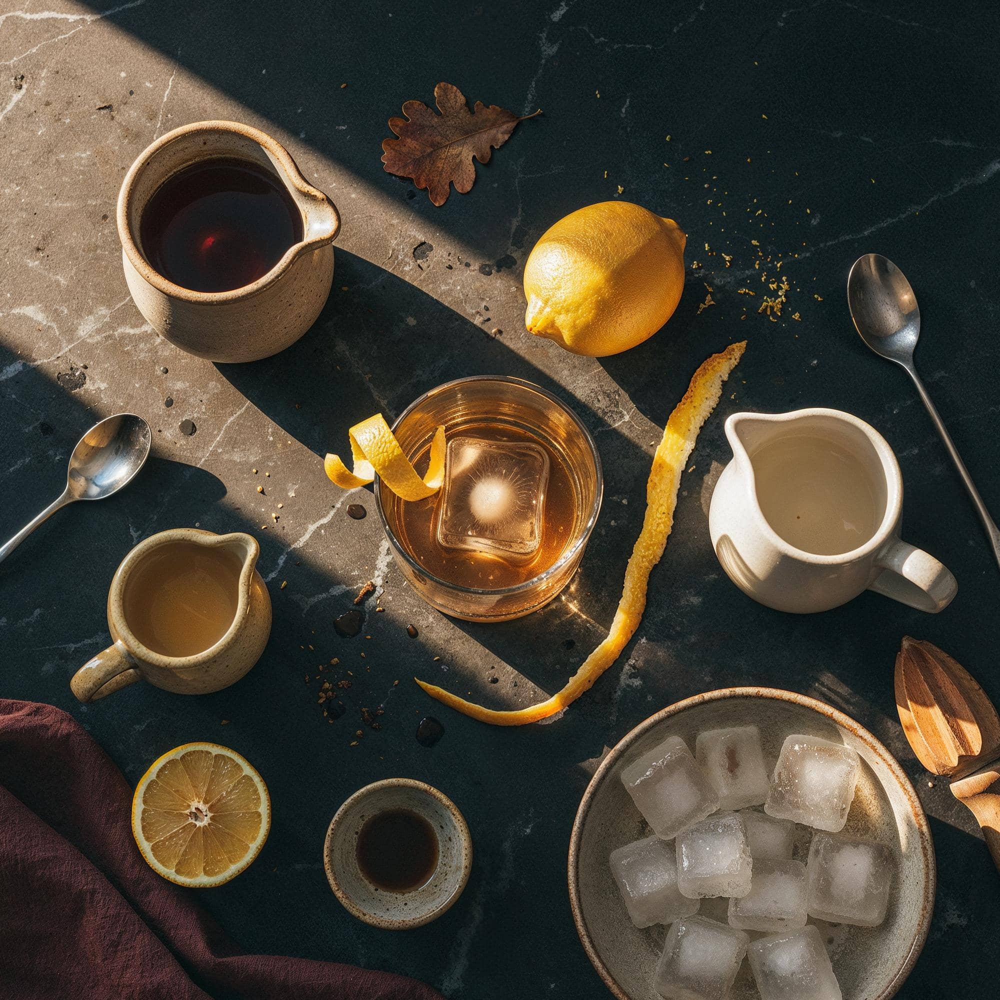 Ingredienser för Whisky Sour utan Ägg